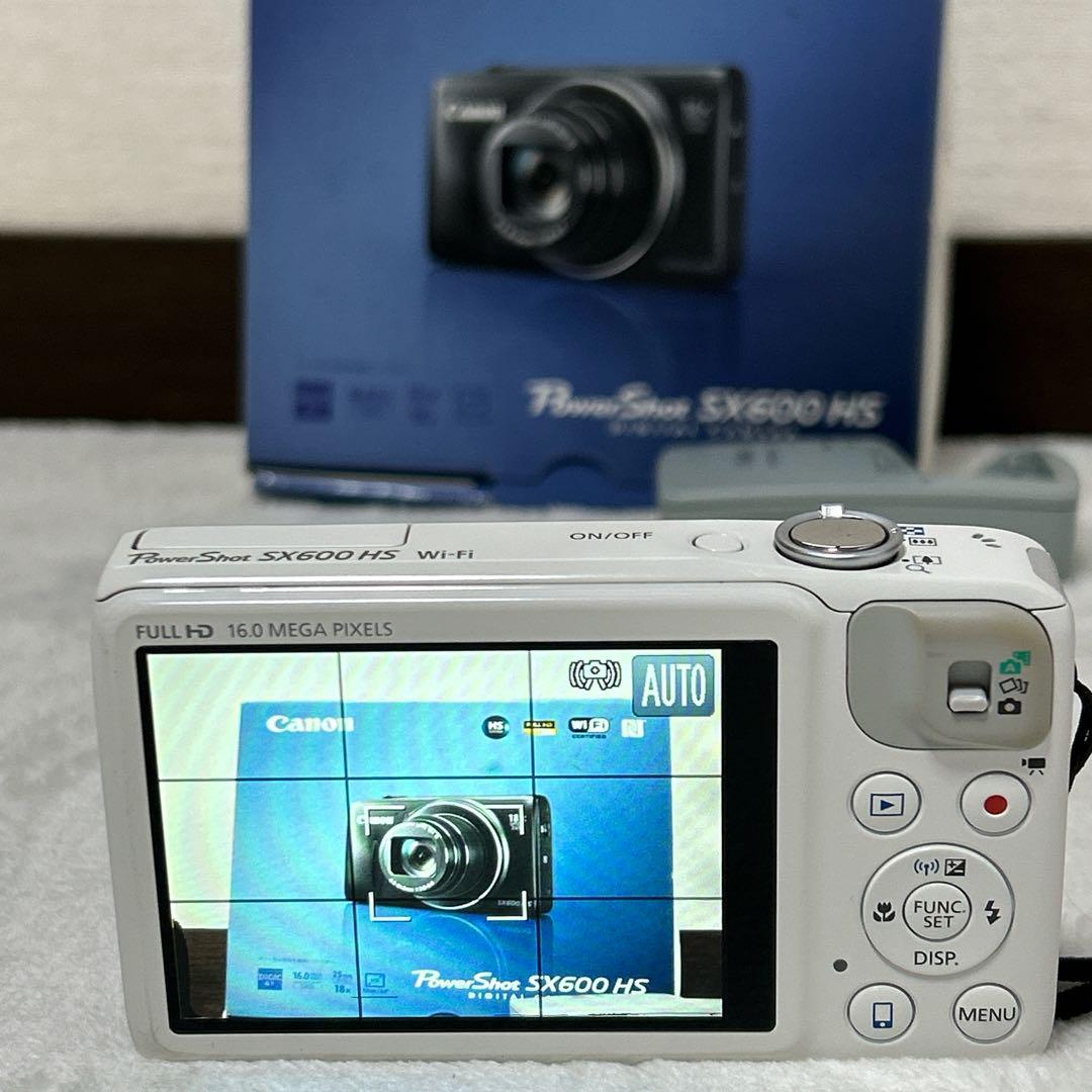 Canon デジタルカメラ Power Shot SX600 HS ホワイト