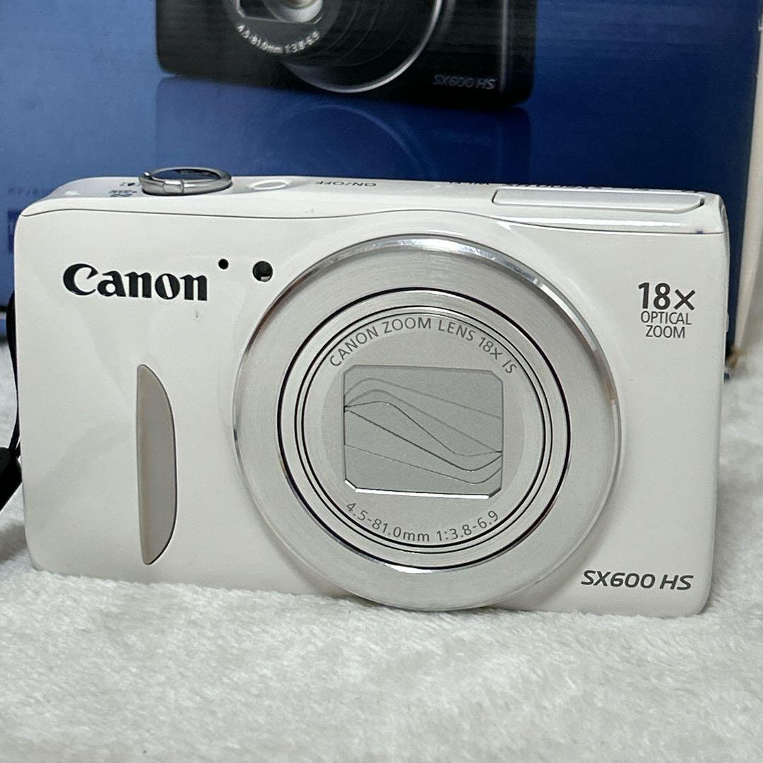 Canon デジタルカメラ Power Shot SX600 HS ホワイト
