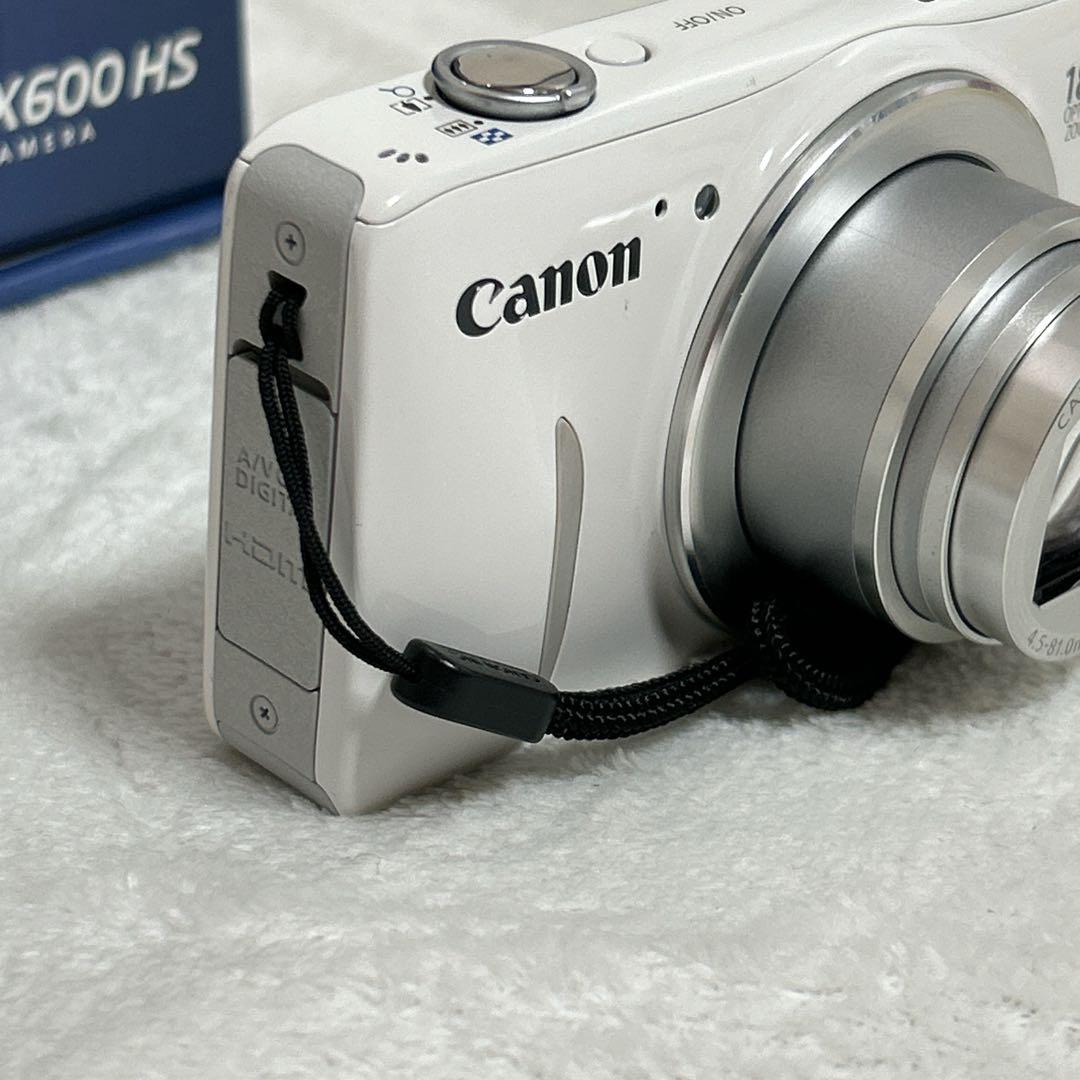 Canon デジタルカメラ Power Shot SX600 HS ホワイト