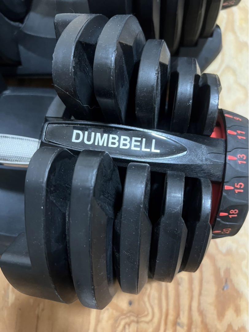 可変式ダンベル40kg✖️2