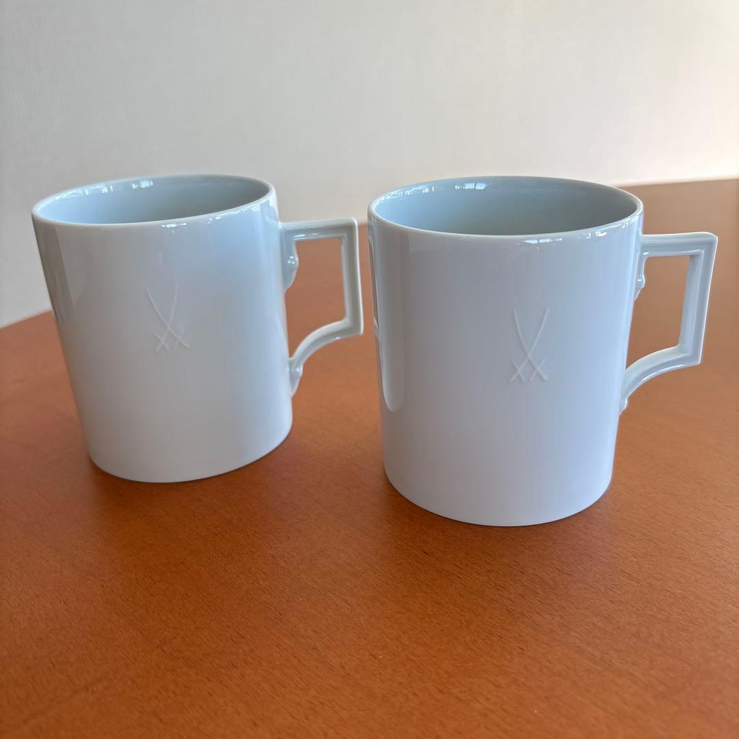 マイセン　マグカップ 2個セット