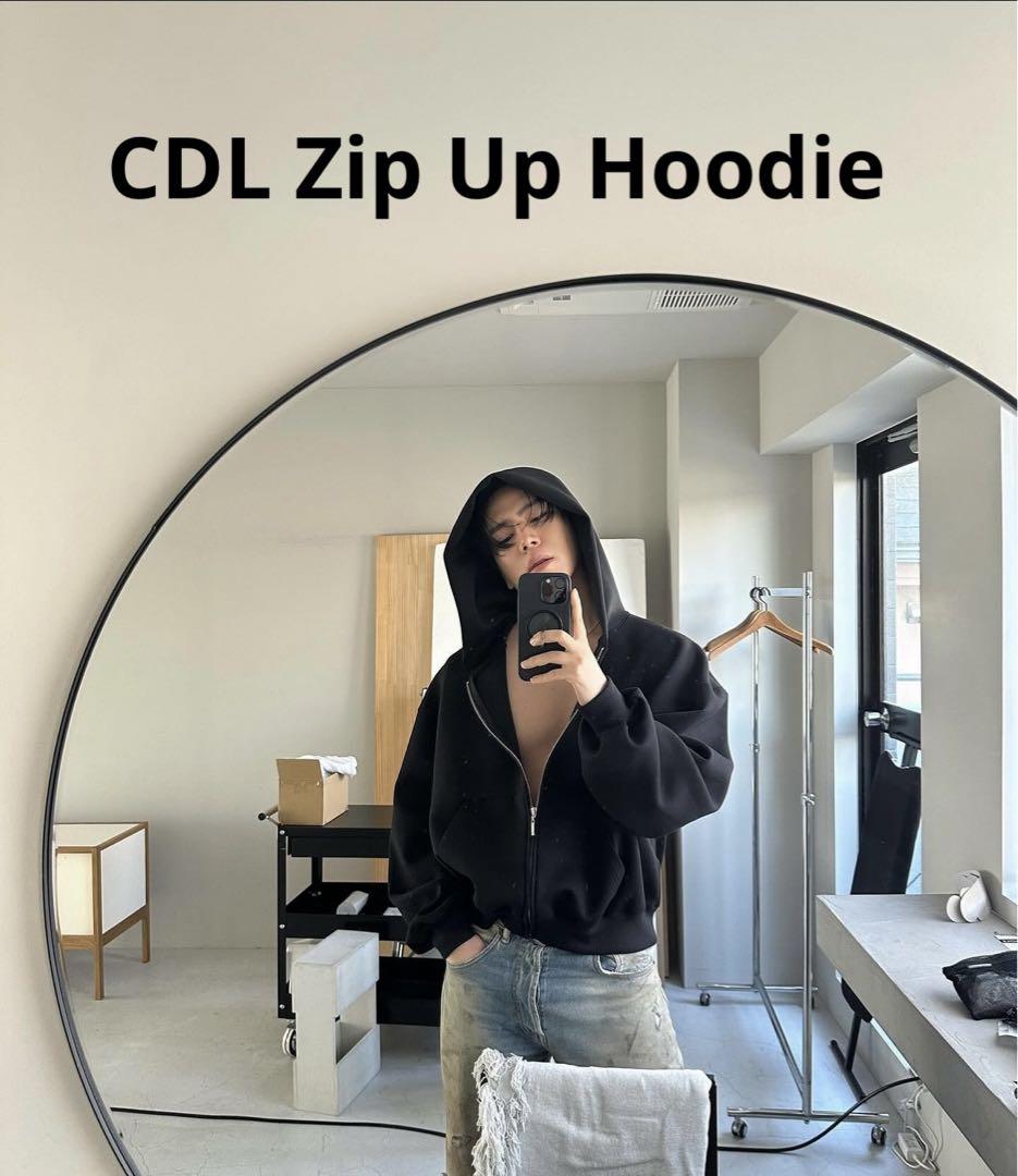 CDLTOKYO CDL Zip Up Hoodie フーディ　ZIPパーカー