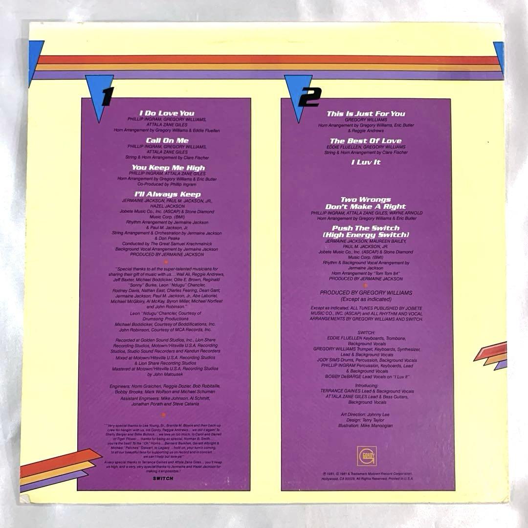 米盤LP SWITCH / Ⅴ スウィッチ デバージ Bobby DeBarge - 洋楽
