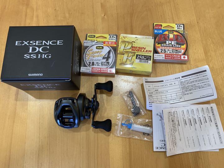 SHIMANO EXSENCE DC SS HG 右ハンドル Amazon.com : SHIMANO Reel Baitcast Exsence DC SS HG Left