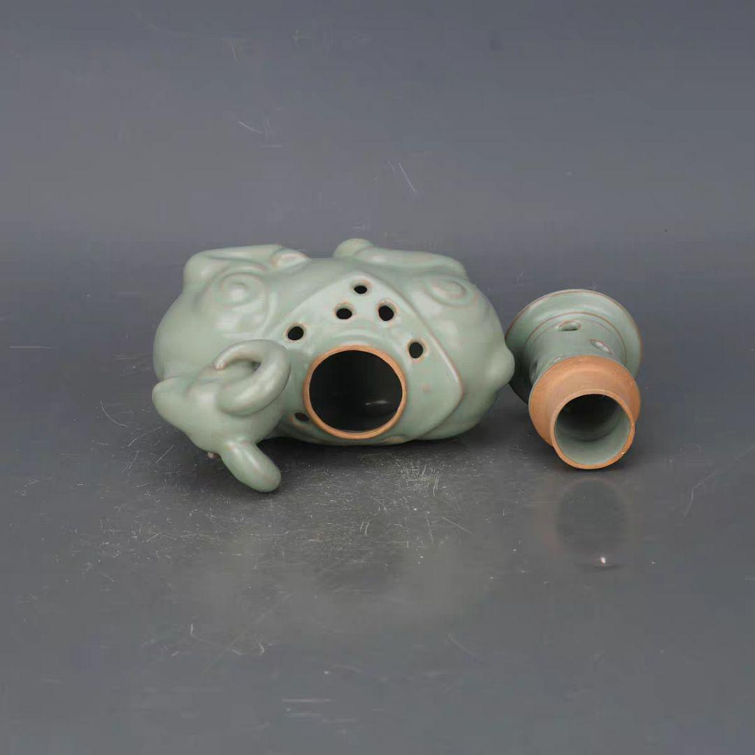 手磁器青花五良大甫香炉 香薫炉 香道具 現代工芸品 美術品 置物 Amazon｜陶磁器窯変博山炉家庭用室内香薫炉復古皿香炉禅意茶道檀