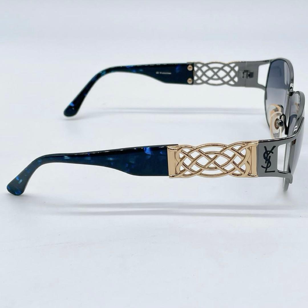 美品 Y2K イヴサンローラン サングラス カサンドラ ゴールド m401
