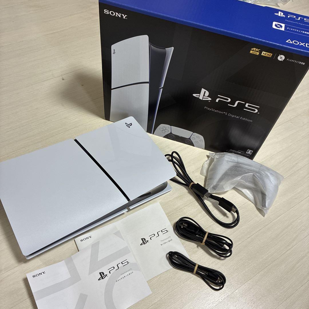 新型 PlayStation 5 デジタルエディション slim CFI-20…