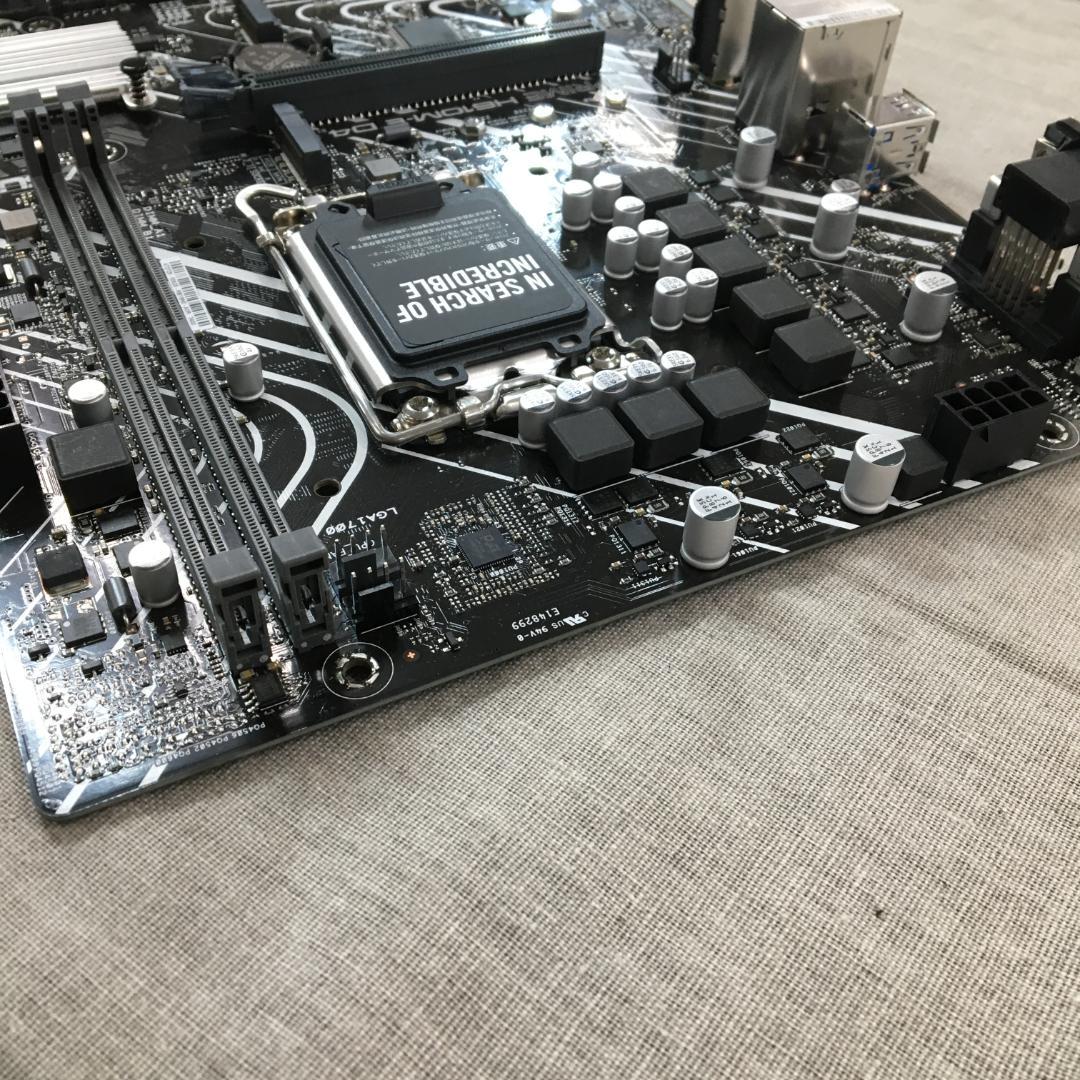 動作未確認 ASUS PRIME H610M-E D4 マザーボード