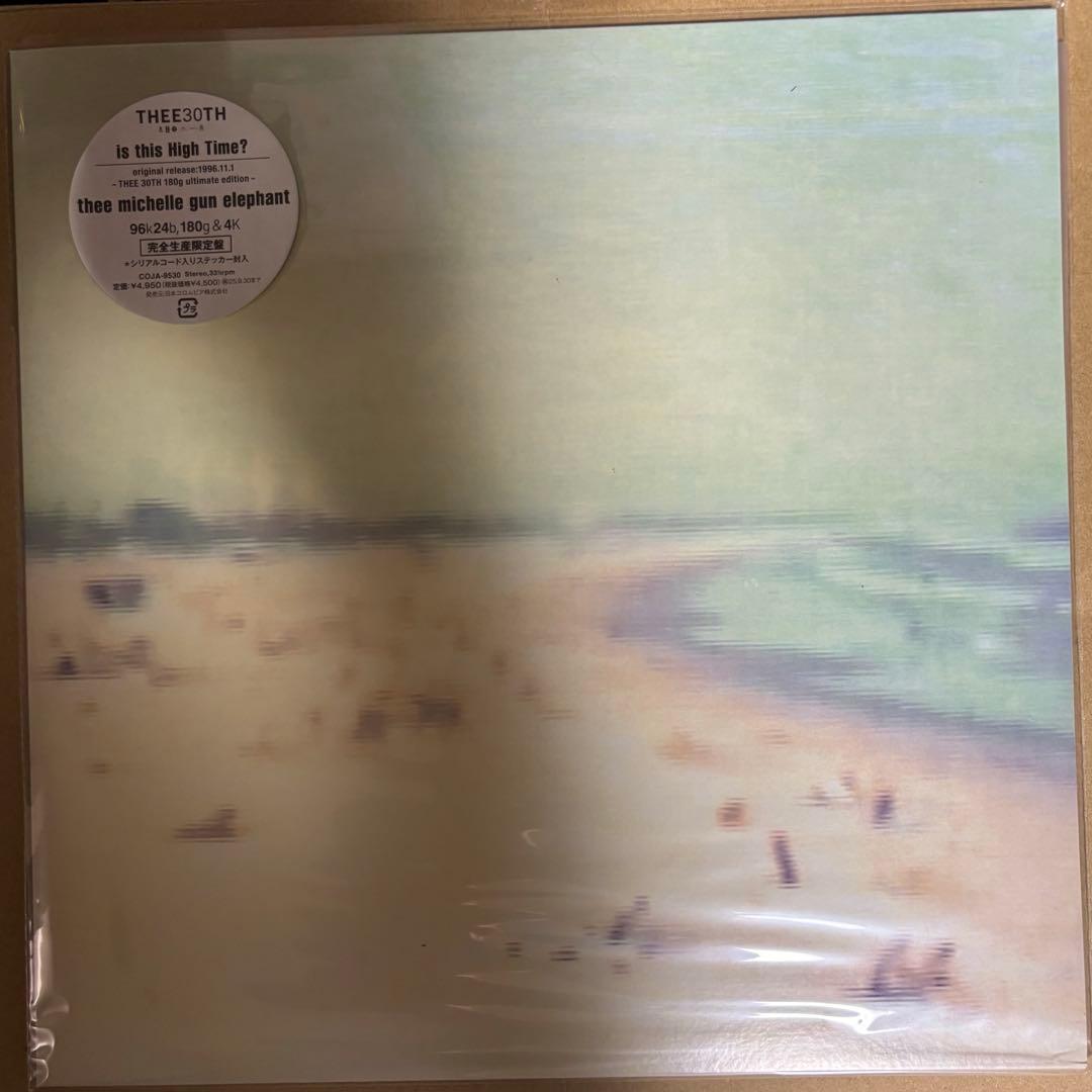 ミッシェルガンエレファント『is this High Time? 』LPレコード