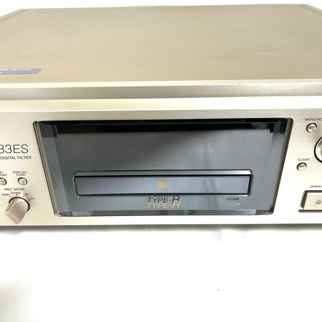 【美品】 SONY ソニー MDS-JA333ES MDデッキ