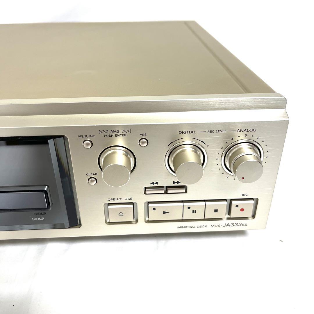 【美品】 SONY ソニー MDS-JA333ES MDデッキ