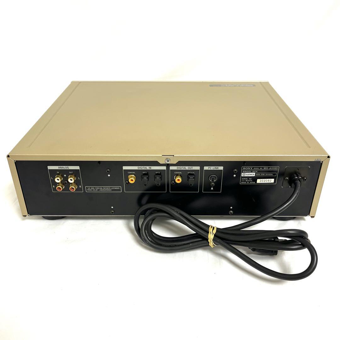 【美品】 SONY ソニー MDS-JA333ES MDデッキ