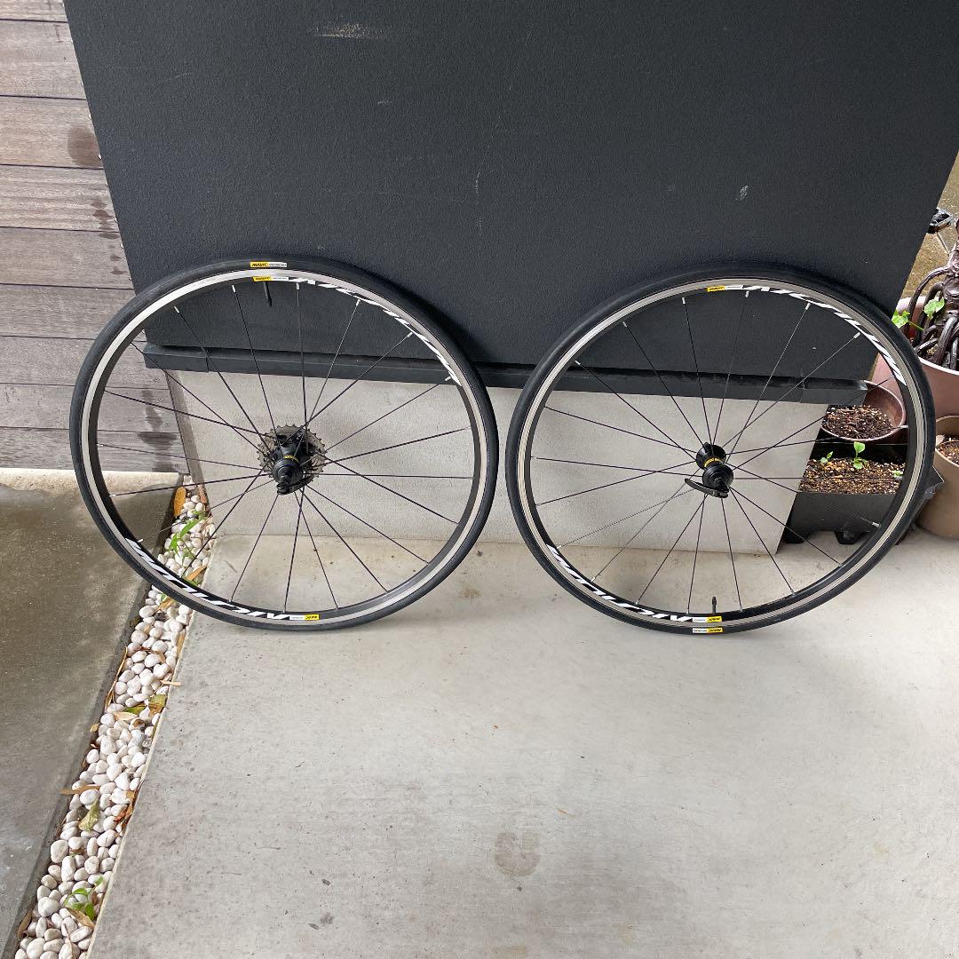 MAVIC AKSIUM ホイール前後セット 700c