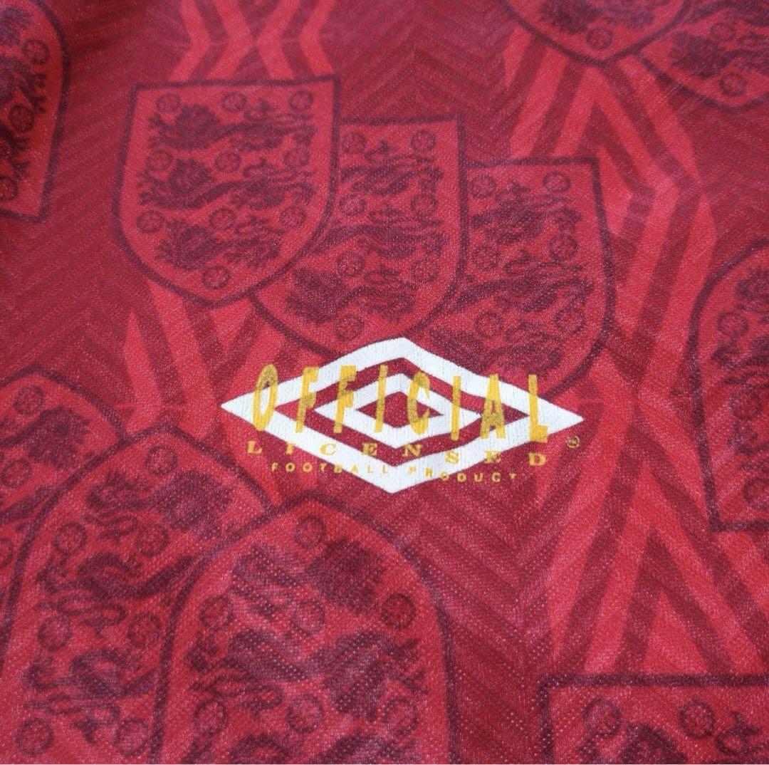 93/94 UMBRO サッカー イングランド代表 アウェイ ユニフォーム