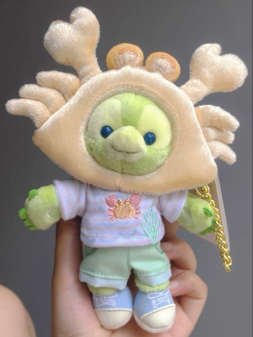 新作❗️ 上海ディズニー サマー カニ オルメルぬいぐるみキー