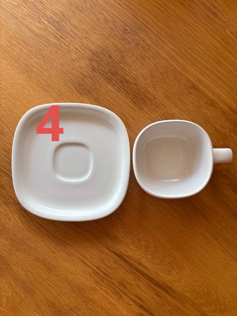 柳宗理　￼ティーポット&ティーカップセット4脚