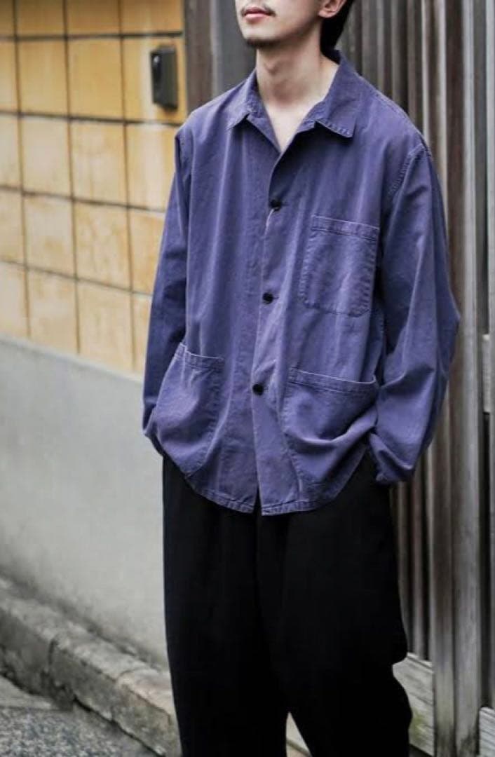 comoli コットンドリルワークジャケット 24ss