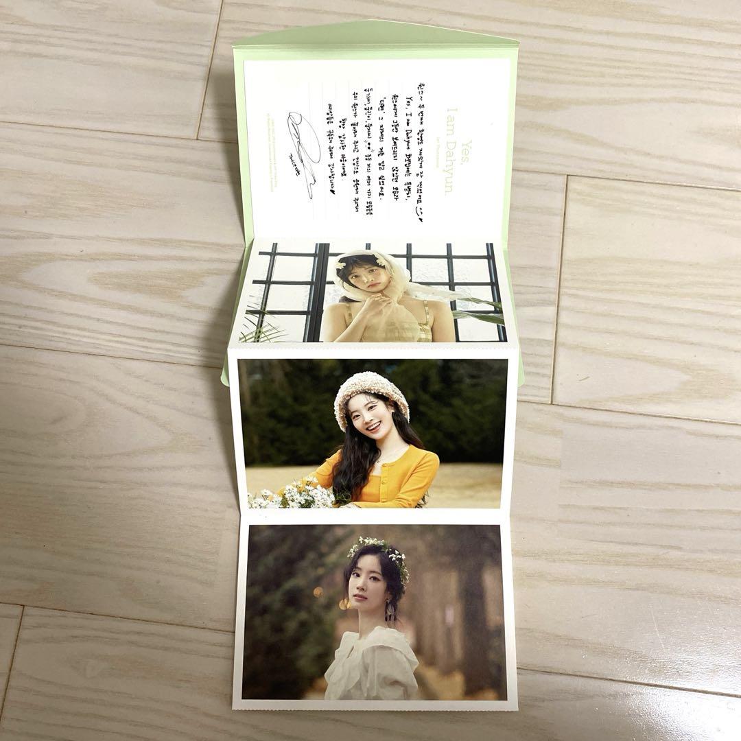 TWICE Yes,I am dahyun Apple green ver - メルカリ