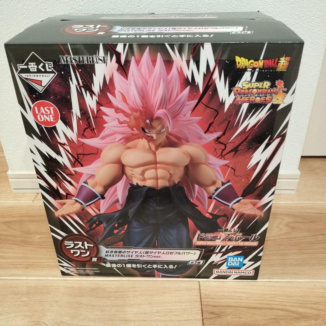 未開封　一番くじ　ラストワン賞　紅き仮面のサイヤ人　ドラゴンボール　フィギュア 美品】一番くじ ドラゴンボール ラストワン賞 紅き仮面のサイヤ