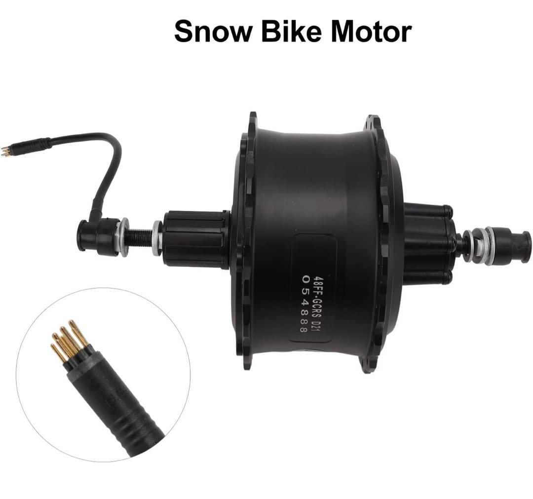 電動自転車48v500wリアモーター、エンド幅190mm(73系やmatex対応