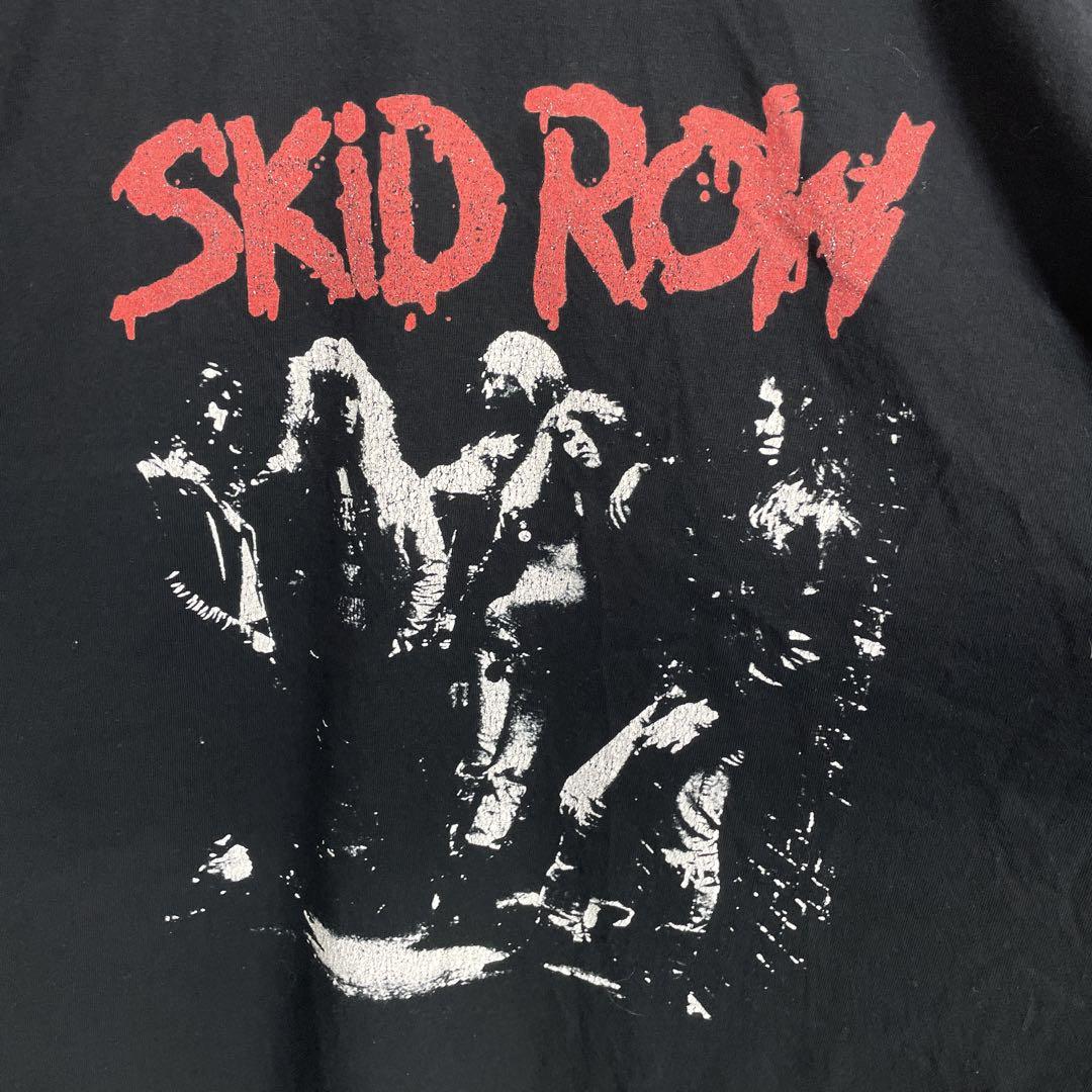 SKID ROW スキッドロウ バンド ミュージック ヘビメタ ブラックT