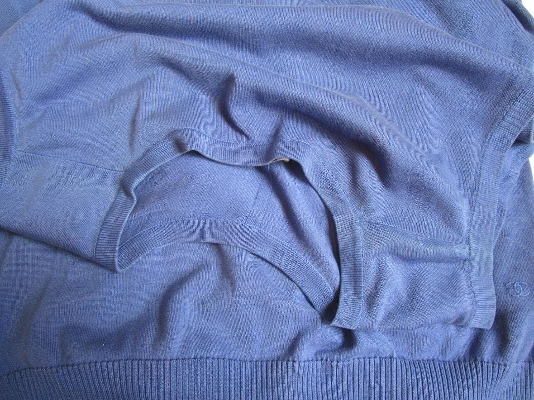 CHANEL シャネル ココ ニット トップス ノースリーブ カットソー ベスト