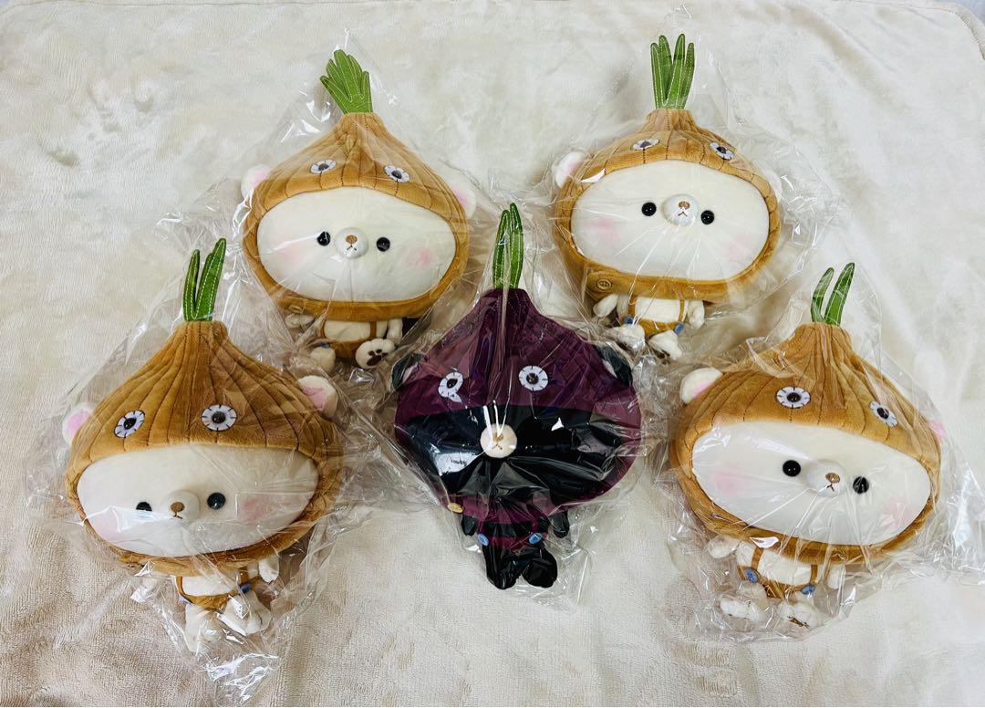 くまのぬいぐるみ オニオンズ 5体セット ぬいぐるみ