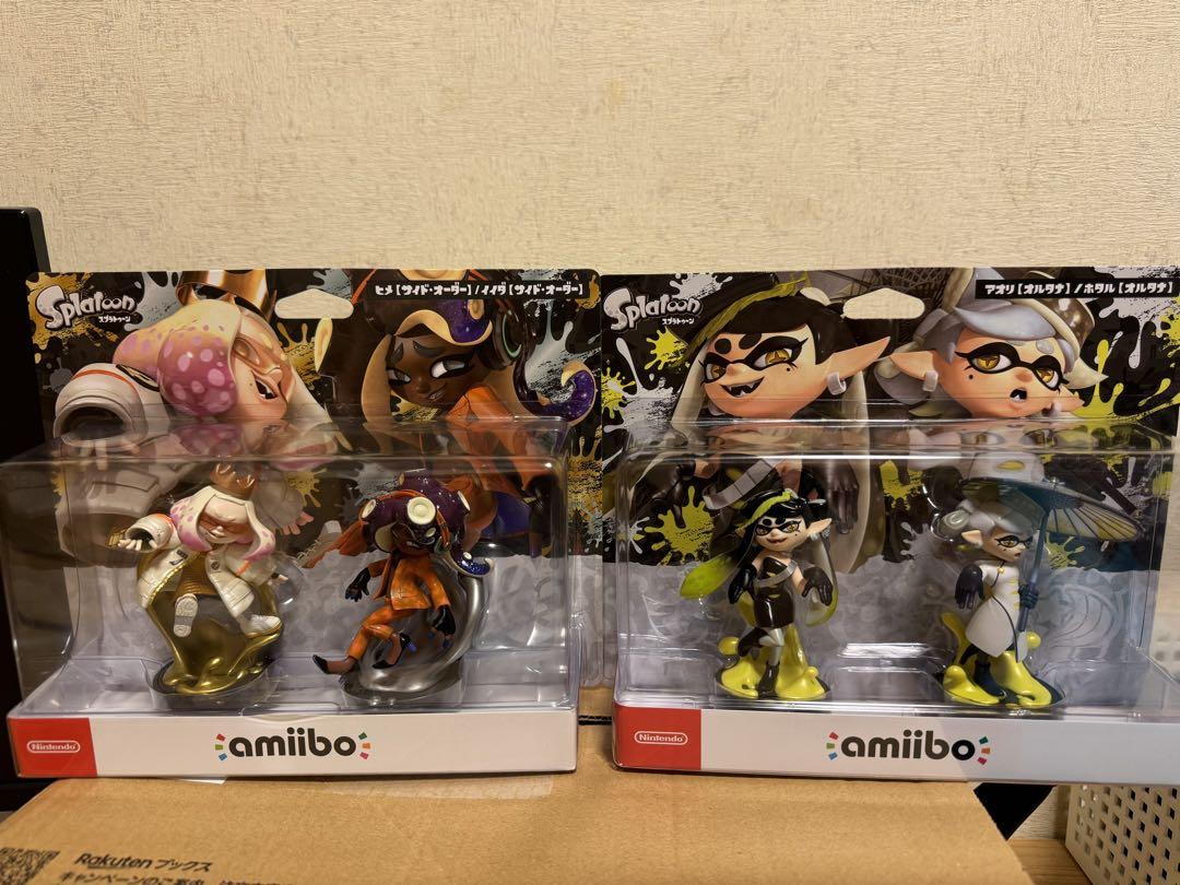 amiibo スプラトゥーン3 ヒメ/イイダ アオリ/ホタル サイド