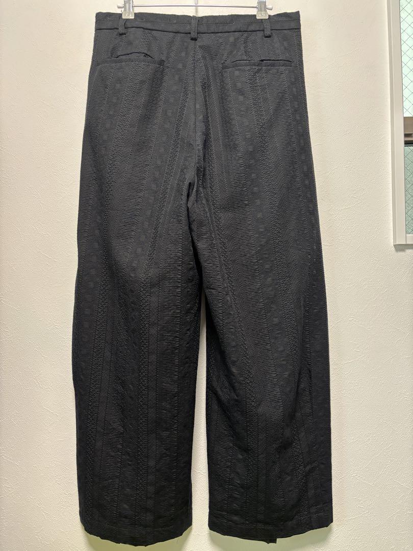 パンツ SEEALL 24ss extra wide seamless pants