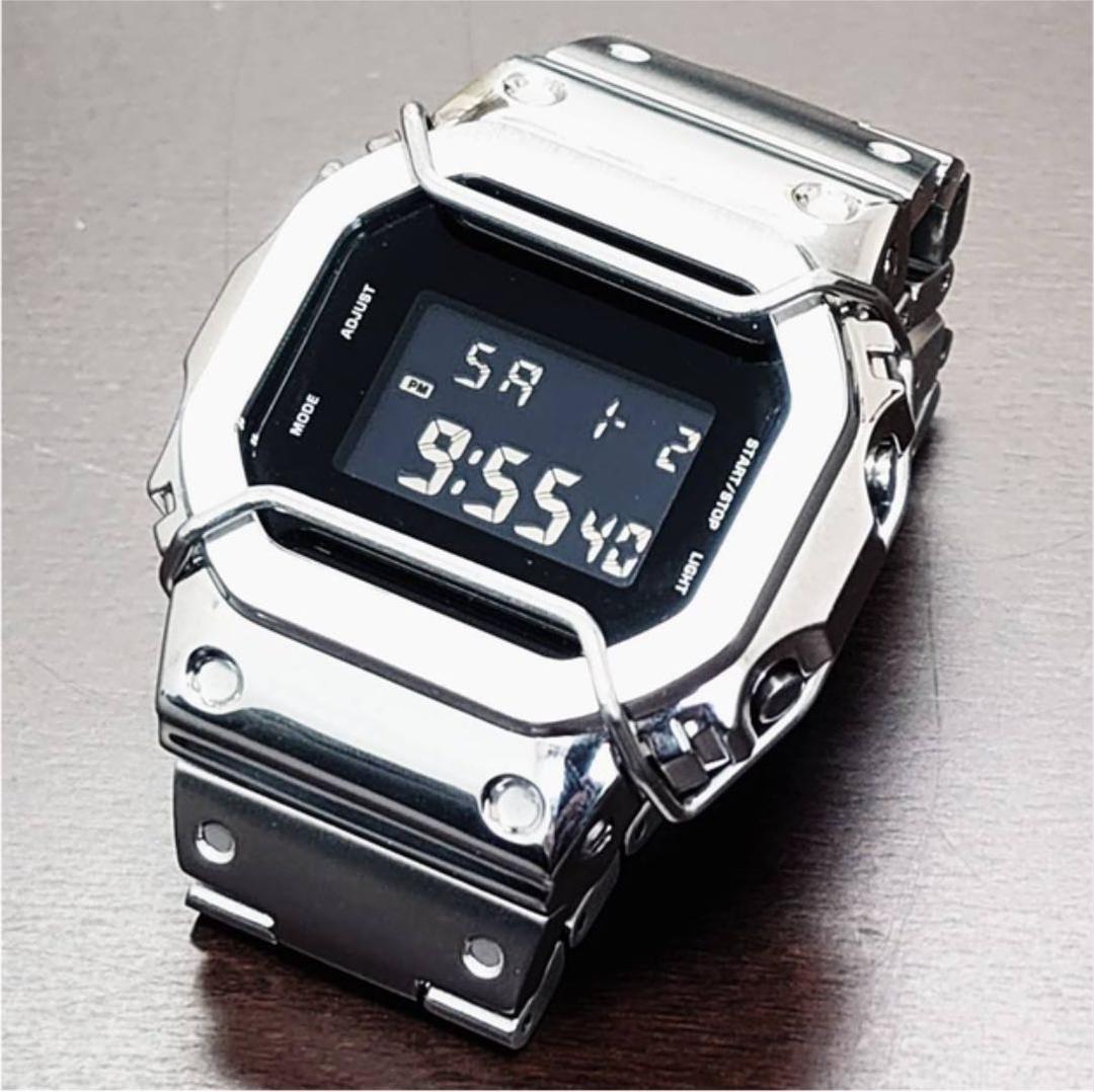 定番超歓迎 カシオジーショック CACIO G-SHOCK DW-5600BBフルメタル Eg95X-m77295118160 安い爆買い