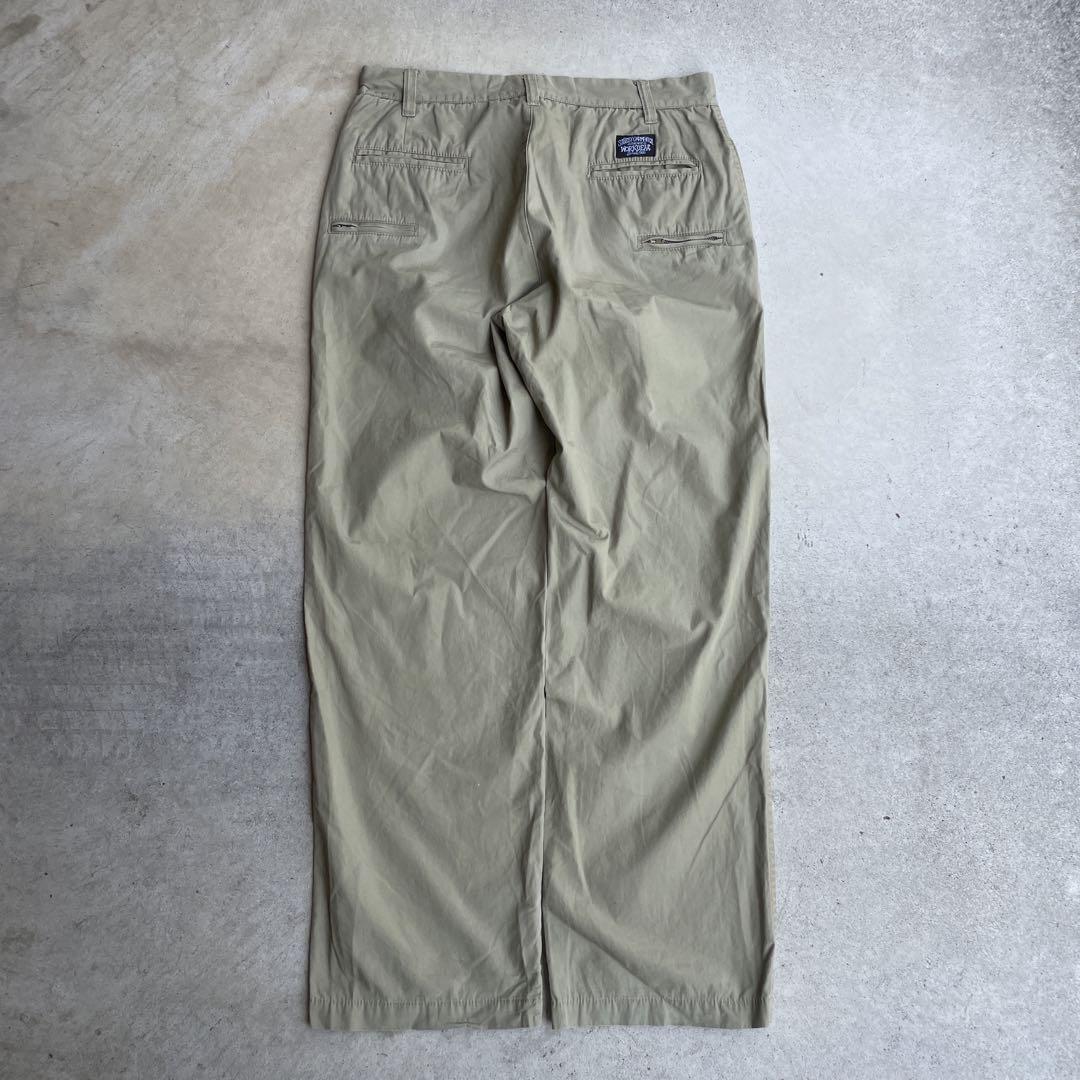 (古着)90s stussy チノパン　ストレート　cityboy old