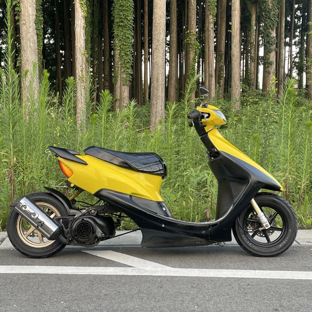 ライブディオZX☆ロンホイ☆イエロー✖️ブラック☆配送可能☆安い