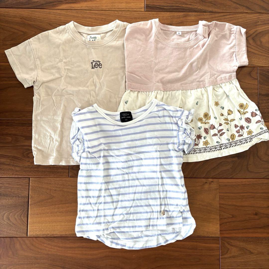プティマイン　まとめ売り　女の子　子供服 半袖 Tシャツ 100 まとめ売り プティマイン GAP 女の子 夏服