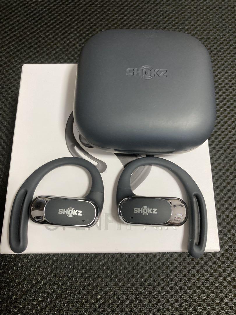SHOKZ OPENFIT AIR ブラック ワイヤレスイヤホン