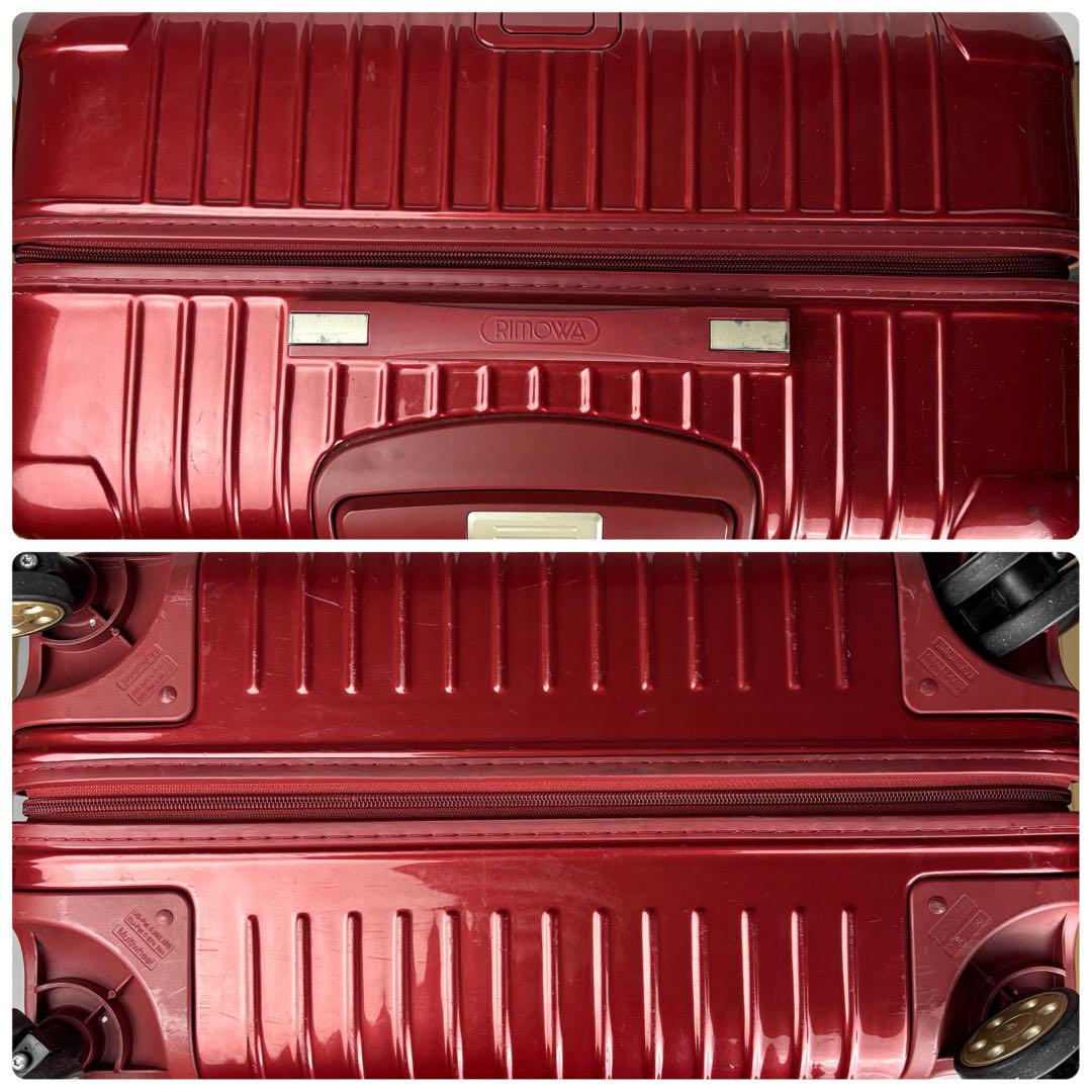 リモワ サルサデラックス キャリー 90L 4輪 スーツケース 特大 レッド 赤