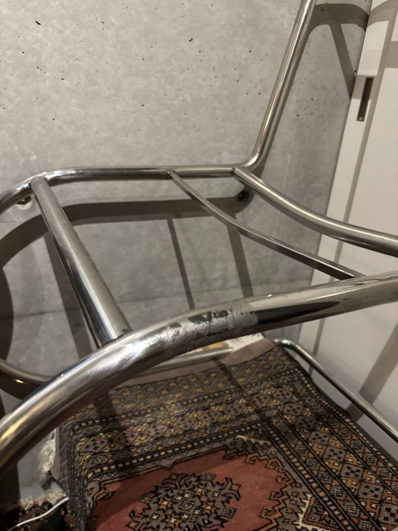 カンティレバーチェアー　骨組み オブジェ