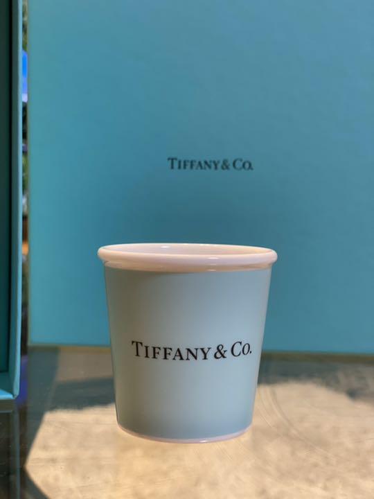 【新品/未使用品】Tiffany ボーンチャイナ エスプレッソ ペーパーカップ