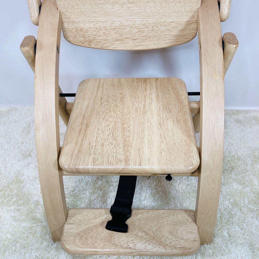 【美品】大和屋 アーチ 木製ローチェアⅢ ナチュラル ローチェア