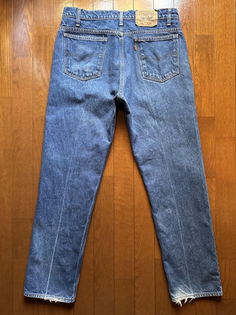 期間限定・お買い得商品: |産地直送 90s】Levi´s 505 L30 W36 オレンジタブ USA製 パンツ