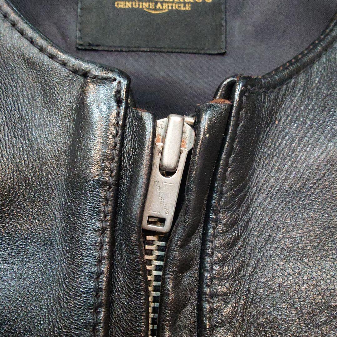 FINE CREEK & CO. 　バド　シングルライダースジャケット
