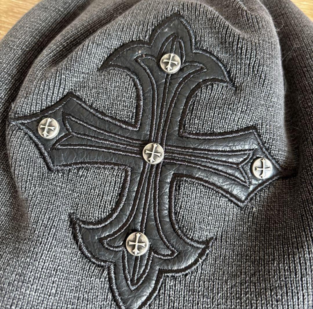 SUPPLIER サプライヤー STUDS CROSS BEANIE ビーニー