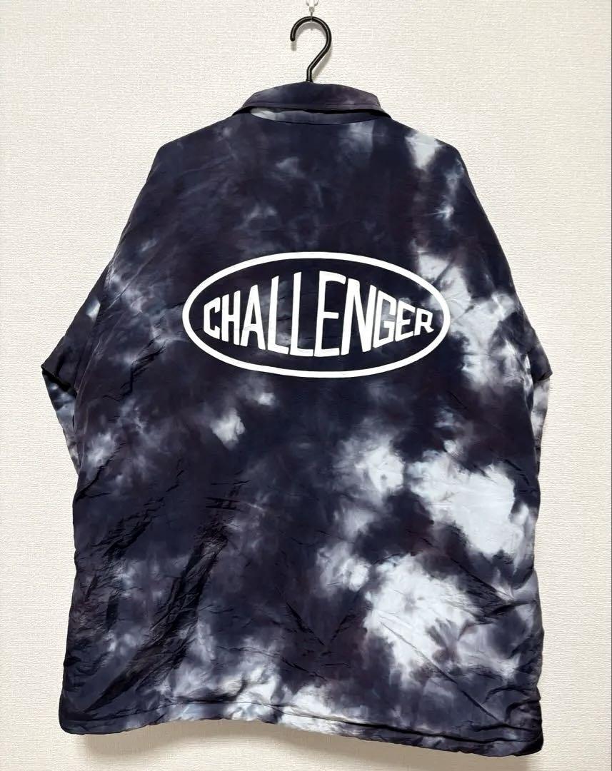 CHALLENGER TIE DYE LOGO COACH JACKET