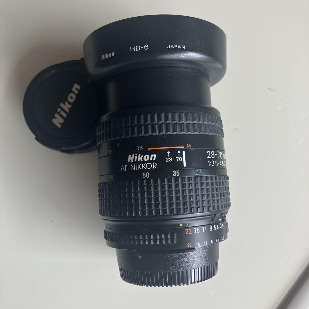 一眼レフ Nikon F50D 交換レンズ2本 ストロボ - メルカリ