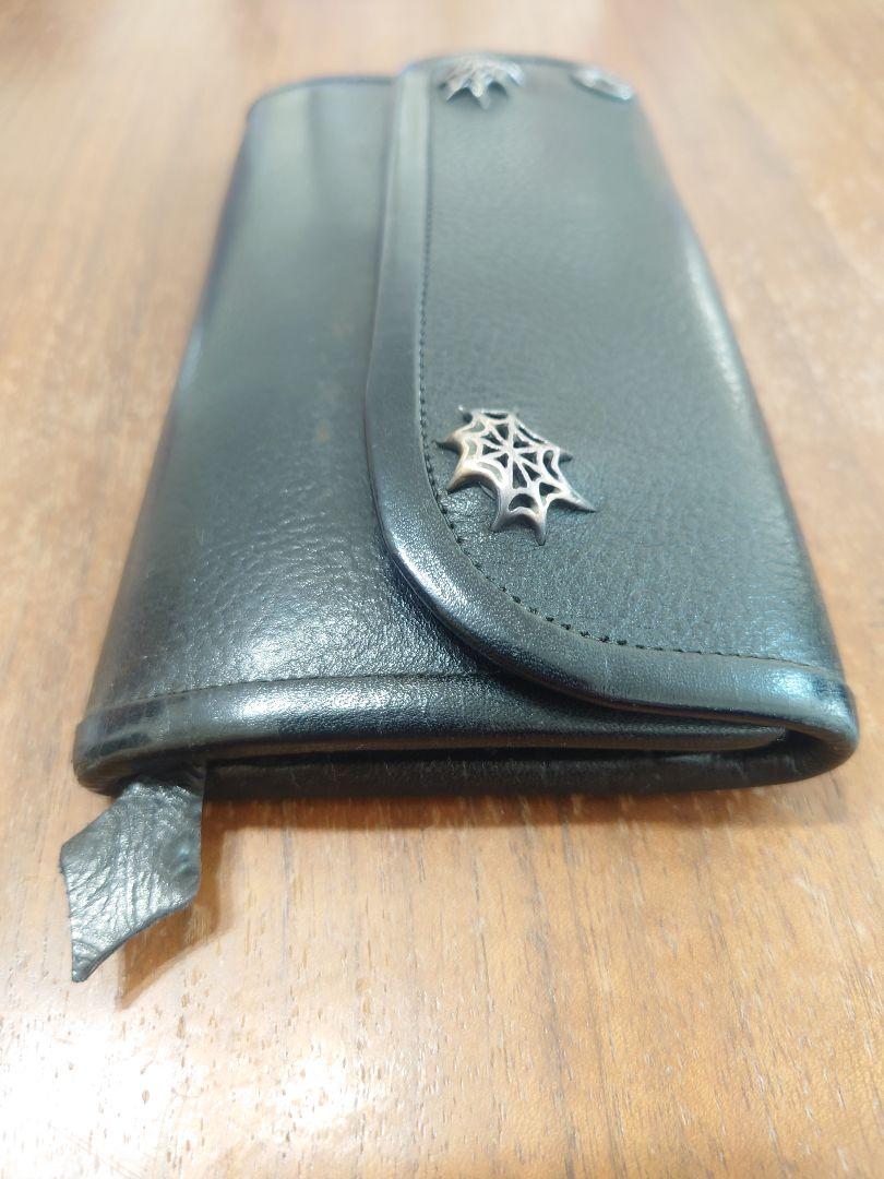 Bill Wall Leather 黒 レザー 長財布
