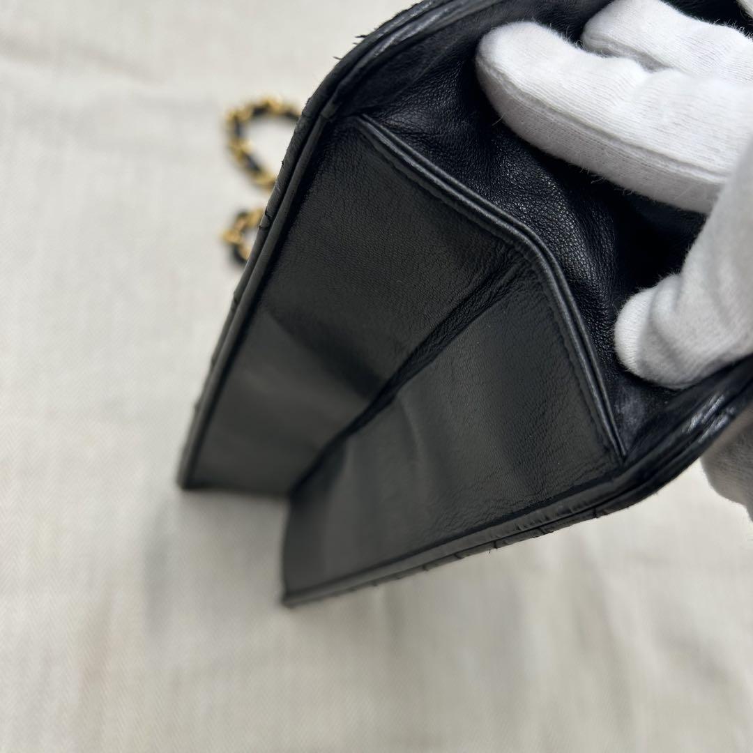 ❣️シャネル❣️CHANELマトラッセ シングルフラップ♪チェーンショルダーCC