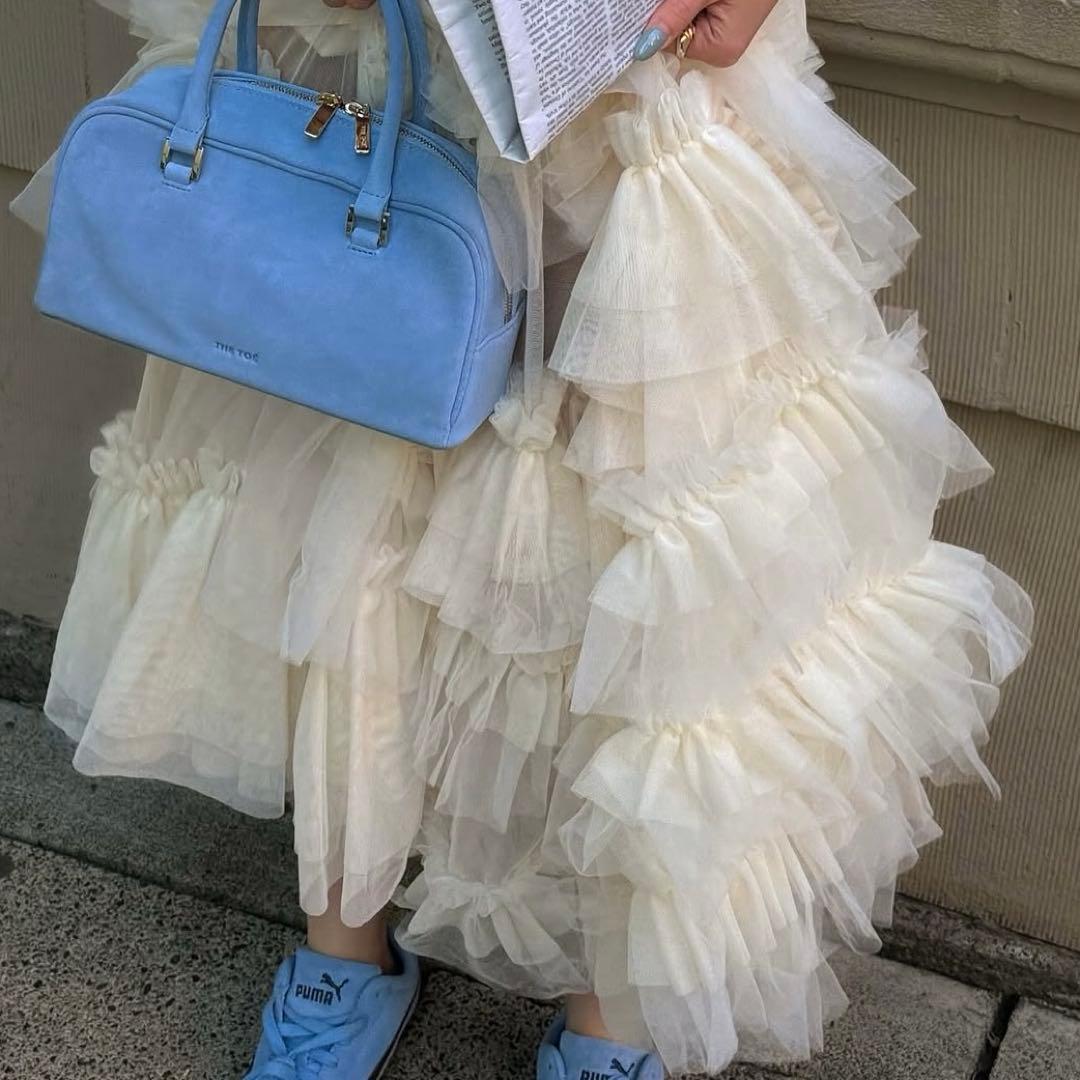 Heracles Tulle Skirt THETOE Heracles Tulle Skirt THETOE