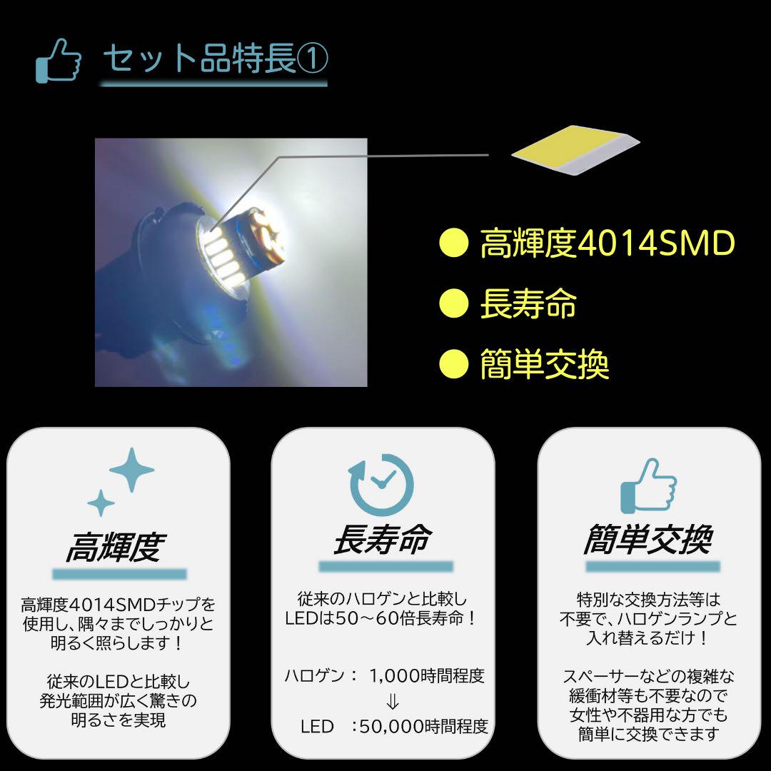 デリカ ミニ 室内灯 バックランプ ウィンカーランプ ナンバー灯LEDセット