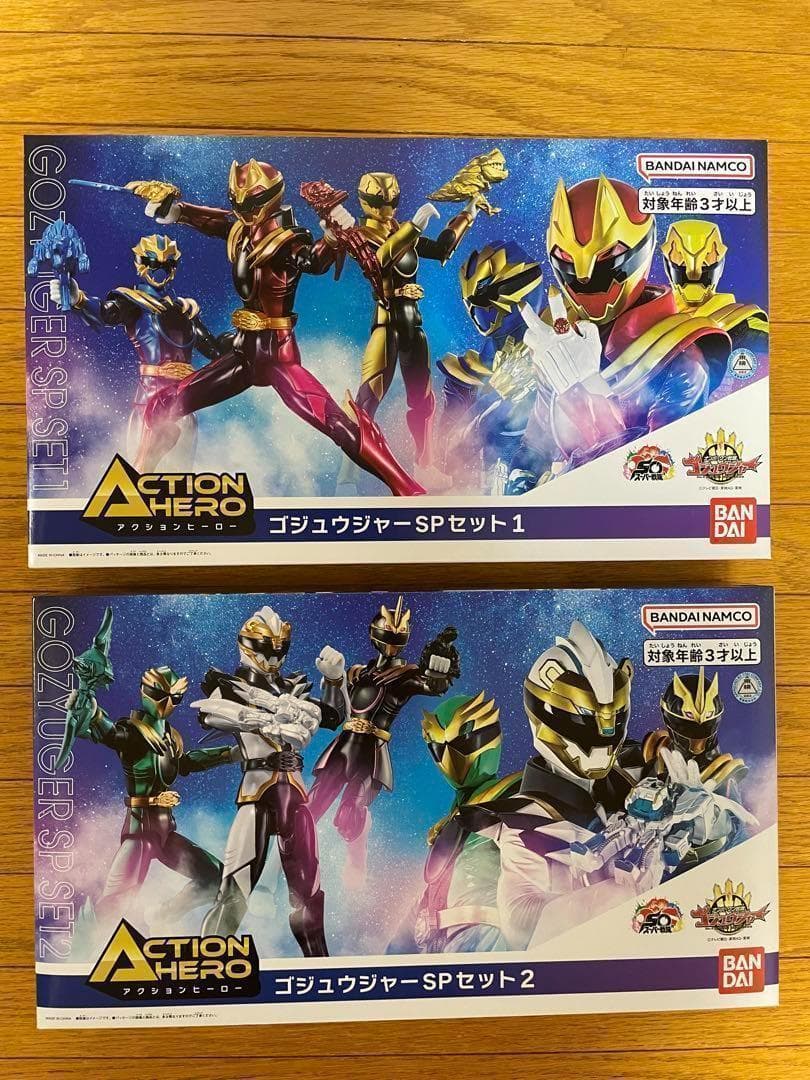 ★新品★アクションヒーロー　ゴジュウジャー　フィギュア　6体　コストコ Verキャラクター玩具