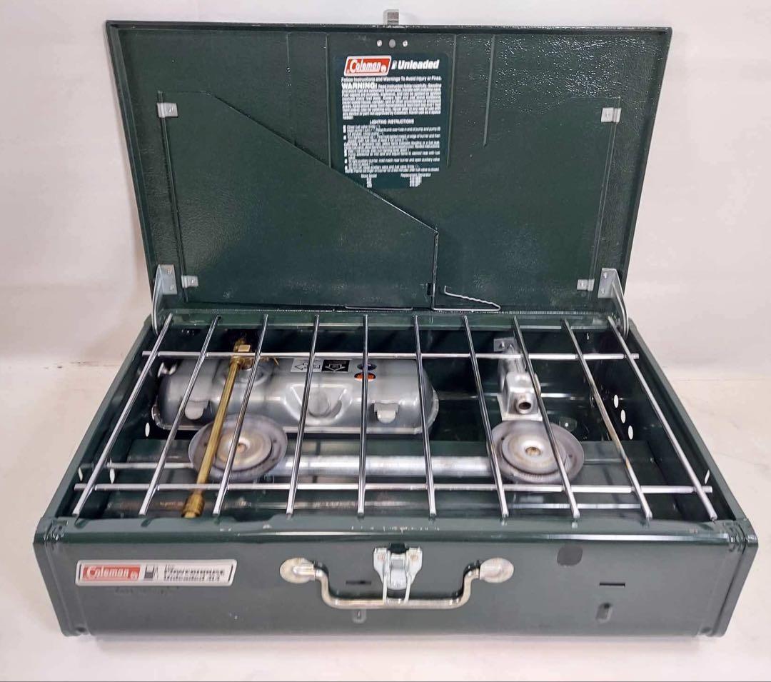 【ジャンク品】Coleman ツーバーナー パワーハウス 414-700