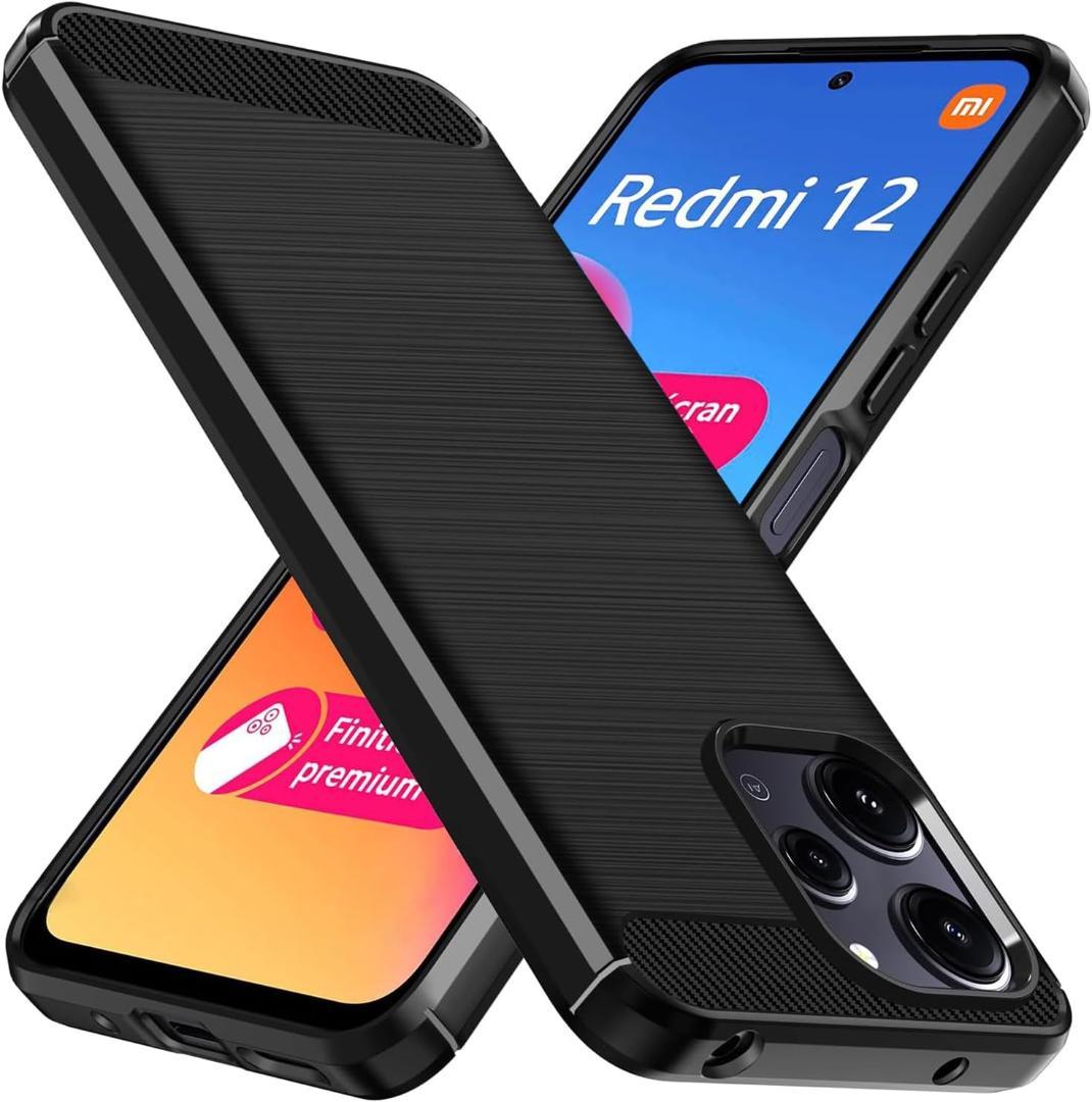 Y06】Xiaomi Redmi 12 5G TPUケース衝撃吸収（ブラック） - メルカリ